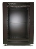 Extralink Extralink - szafa stojąca 19" 27U 600x800 Czarna flat-pack