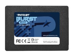 Patriot Memory Dysk SSD PATRIOT BURST ELITE 240GB SATA 3 2.5INCH