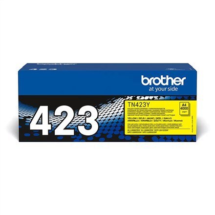Brother Toner Brother żółty TN423Y=TN-423Y, 4000 str.