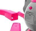 3-kołowy Rowerek dla dzieci Słonik Różowy + Dźwięki + Daszek + Barierka + Podnóżek + Rączka + Schowek