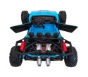 Auto Buggy Racing 5 na akumulator dla dzieci Niebieski + Silniki 2x200W + Pilot + Audio LED + Wolny Start