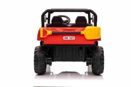 Auto Pick-Up Speed 900 dla dzieci Czerwony + Napęd 4x4 + Ruchomy kiper + Bagażnik + Pilot + Łopatka + Audio LED