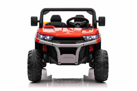 Auto Pick-Up Speed 900 dla dzieci Czerwony + Napęd 4x4 + Ruchomy kiper + Bagażnik + Pilot + Łopatka + Audio LED