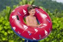 Kółko do pływania Statki czerwone BESTWAY 119cm Winyl + 2 uchwyty