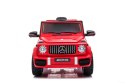 Mercedes AMG G63 dla dzieci Czerwony + Pilot + MP3 LED + Wolny Start + EVA + Pasy