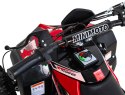 Quad HIPERFECT na akumulator Czerwony 35km/h + Silnik bezszczotkowy 1000W + Koła pompowane + Regulacja siedzenia