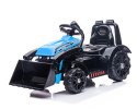Traktor Spychacz G320 dla najmłodszych dzieci Niebieski + Ruchoma łyżka + Melodie + Klakson + Światła LED