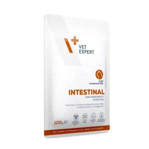 VetExpert VetExpert Veterinary Diet Intestinal cat 100g pouch