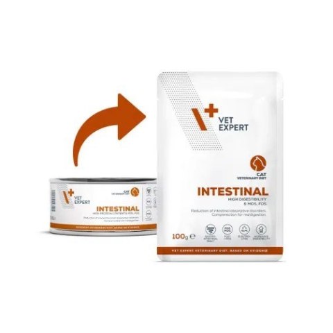 VetExpert VetExpert Veterinary Diet Intestinal cat 100g pouch