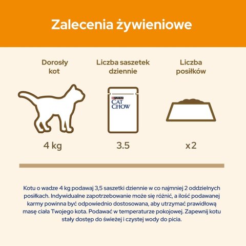 PURINA NESTLE PURINA Cat Chow Kurczak, cukinia - mokra karma dla kota - 10x85 g