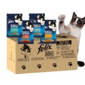 PURINA NESTLE PURINA Felix MIX Smaków - mokra karma dla kota - 120x85 g