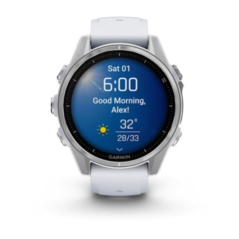 Garmin Garmin Fenix 8 AMOLED 43mm Srebrny