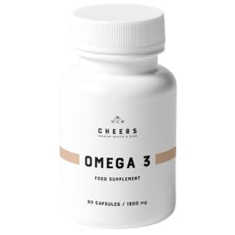 Cheers Omega 3 suplement diety 90 kapsułek