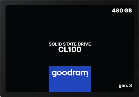 GoodRam SSD GOODRAM CL100 Gen. 3 480GB SATA III 2,5 RETAIL