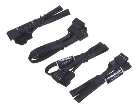Noctua Kabel przedłużający do wentylatora NOCTUA NA-SEC1.black 4-Pin PWM 30cm 4 szt.
