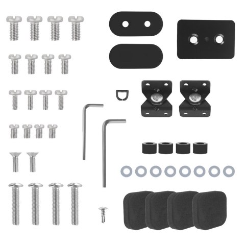 Maclean MACLEAN UNIWERSALNY STOJAK DO TV NA SZAFKĘ RTV PODSTAWKA, MAX. 40KG, MAX. VESA 600X400, DLA TV 32-75" MC-386