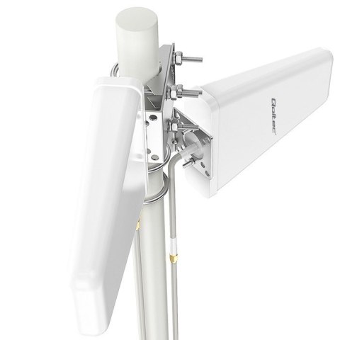 Qoltec QOLTEC ANTENA 4G LTE DUAL | 14DBI | DOOKÓLNA | ZEWNĘTRZNA