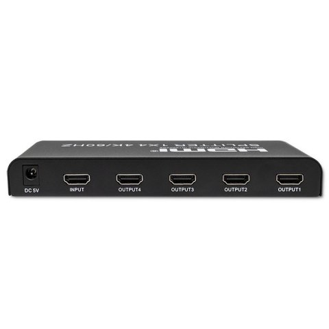 Qoltec QOLTEC ROZDZIELACZ SPLITTER 4XHDMI 4KX2K | 6GB/S | 60HZ