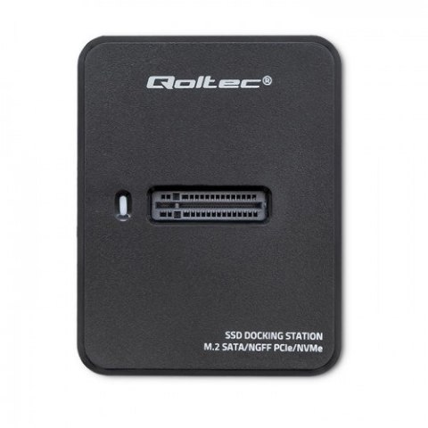Qoltec QOLTEC STACJA DOKUJĄCA DYSKÓW SSD M.2 SATA/PCIE | NGFF/NVME | USB 3.1