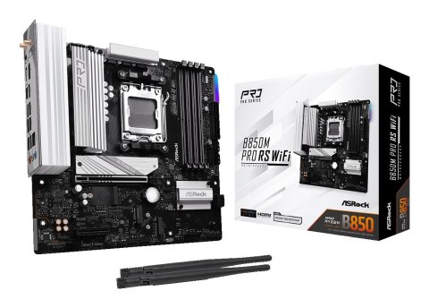 Asrock Płyta główna ASRock B850M Pro RS WiFi