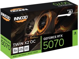 INNO3D Karta graf. INNO3D GeForce RTX 5070 TWIN X2 OC 12GB