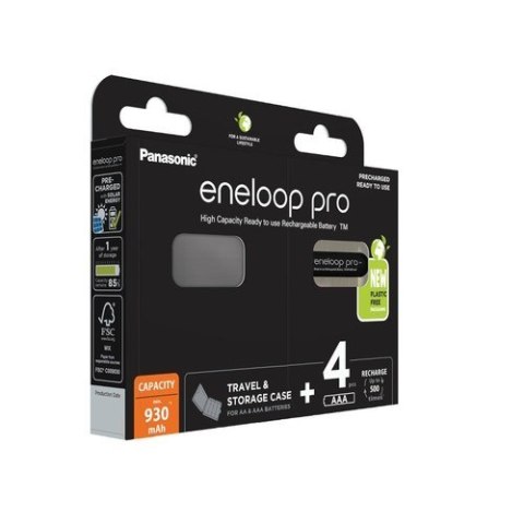 Panasonic PANASONIC ENELOOP PRO AAA 930mAh 4 szt + box