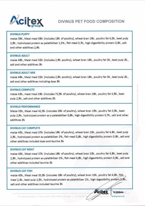 Divinus Cat Meat dla kotów dorosłych 2kg