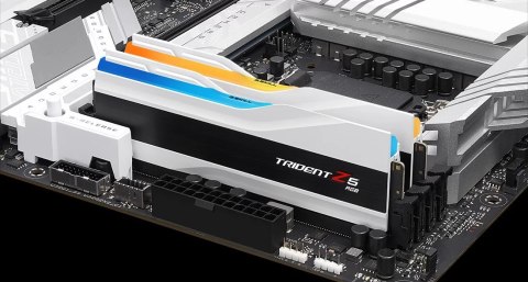 G.SKILL G.SKILL TRIDENT Z5 RGB DDR5 2X32GB 6000MHZ CL36-36 WHITE F5-6000J3636F32GX2-TZ5RW