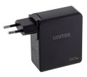 UNITEK UNITEK ŁADOWARKA GAN 2X USB-C, USB-A, 140W