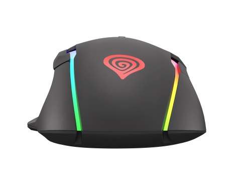 GENESIS Mysz NATEC Genesis Xenon 220 RGB NMG-1572 (optyczna; 6400 DPI; kolor czarny)