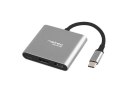 NATEC NATEC MULTI PORT FOWLER MINI (USB-C PD, USB 3.0, HDMI 4K) NMP-1607