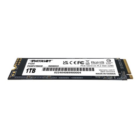 Patriot Memory SSD Patriot Viper P320 M.2 PCI-Ex4 NVMe 512GB 3GB/s