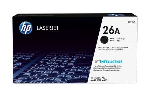 Hewlett-Packard Toner HP czarny HP 26A, HP26A=CF226A, 3100 str.