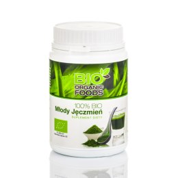 100% BIO Młody jęczmień 300g (sproszkowany sok) BIO ORGANIC FOODS