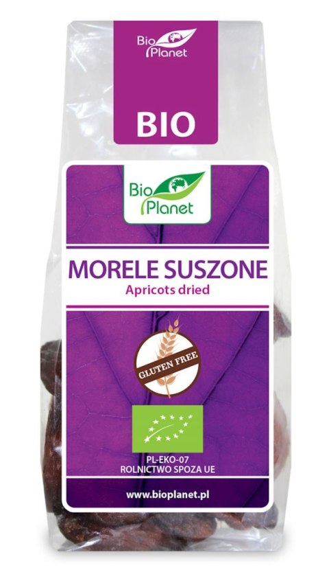 BIO PLANET Morele suszone bezglutenowe BIO 150g