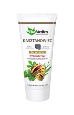 EkaMedica Żel do nóg kasztanowiec + miłorząb + babka + perełkowiec 200ml