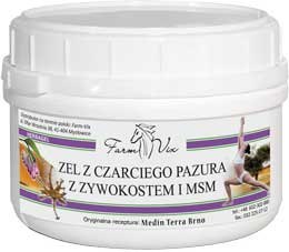 FarmVix Żel z Czarciego Pazura z żywokostem i MSM 150g