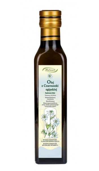 NATUWIT Olej z czarnuszki egipskiej 250ml