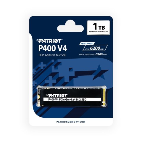Patriot Memory SSD Patriot Viper P400 V4 M.2 PCI-Ex4 NVMe 1TB 6GB/s