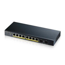 ZyXEL Switch Zyxel GS1900-10HP 10p PoE (PoE+: 8;) 77W Managed Gigabit
