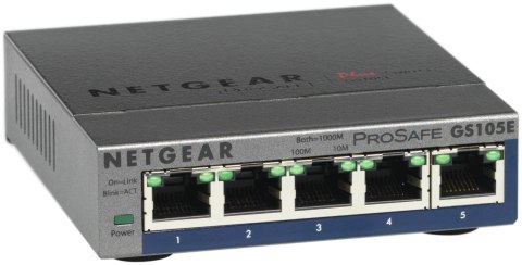 NETGEAR Switch Netgear GS105E-200PES 5p Unmanaged Gigabit
