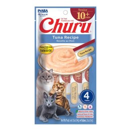 INABA INABA CAT CHURU SENIOR TUNA przysmak dla kota 4x14g (56g)
