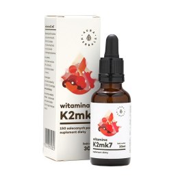 AURA HERBALS Witamina K2mk7 - krople 30ml