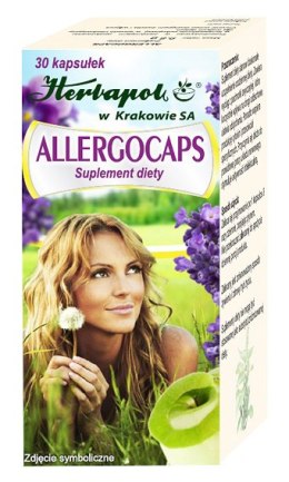 Allergocaps 30kaps. HERBAPOL KRAKÓW