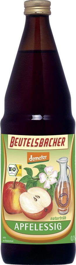 BEUTELSBACHER Ocet jabłkowy niefiltrowany BIO 750ml