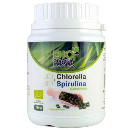 BIO Chlorella + BIO Spirulina w tabletkach 280g BIO ORGANIC FOODS