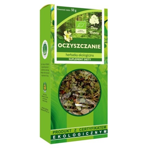Herbatka Oczyszczanie BIO 50g DARY NATURY