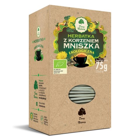 Herbatka z Korzeniem Mniszka fix BIO 25*3g DARY NATURY