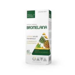 MEDICA HERBS Bromelaina 270mg, 60 kaps.