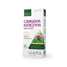 MEDICA HERBS Czerwona Koniczyna (Red Clover) 520mg, 60 kaps.